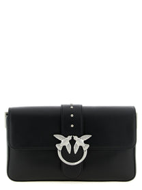 Pinko Love Slouchy Classic Shoulder Bag Black