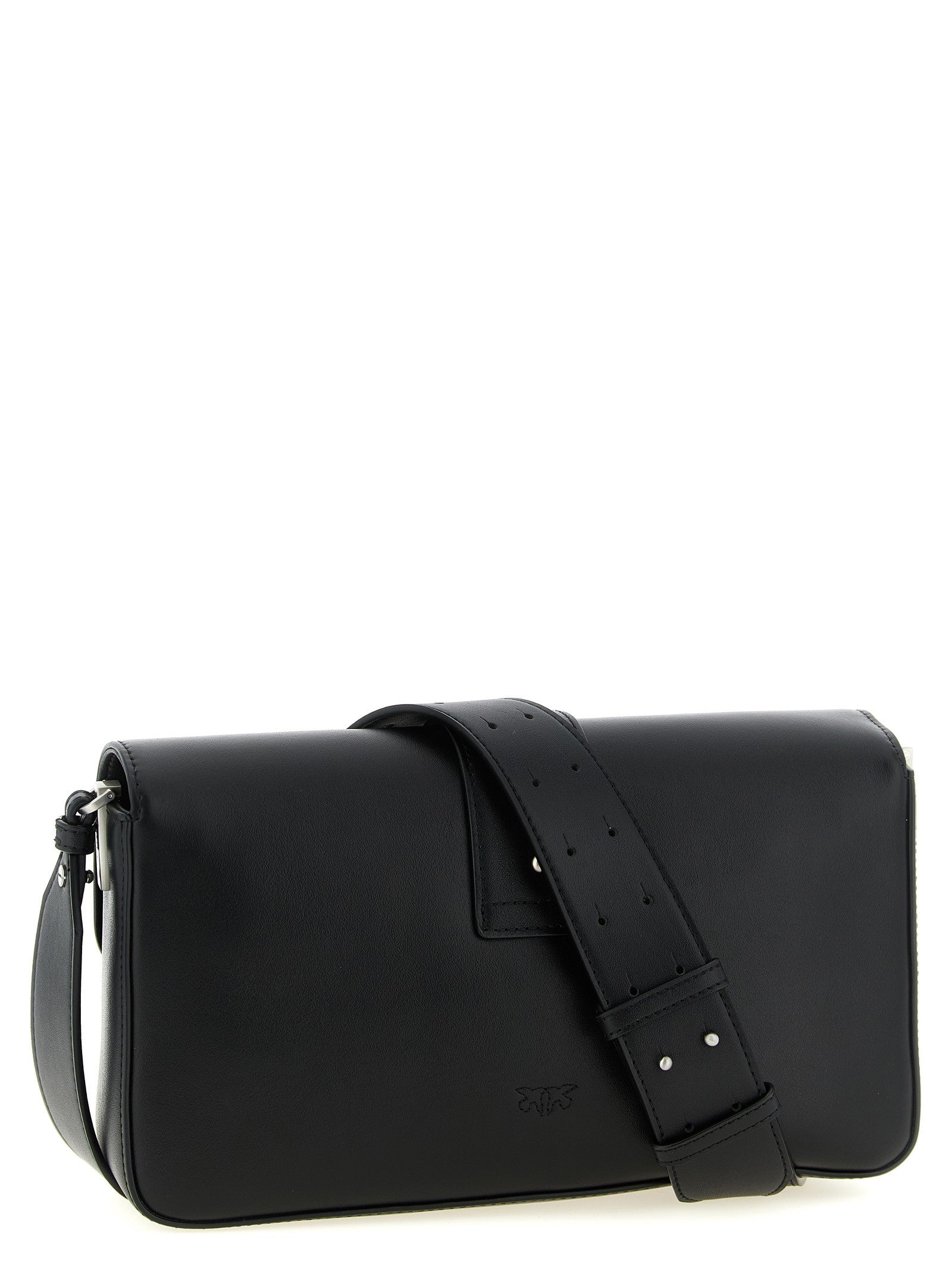 Pinko Love Slouchy Classic Shoulder Bag Black