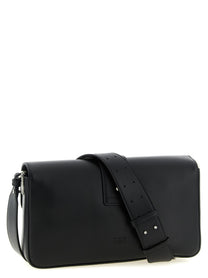 Pinko Love Slouchy Classic Shoulder Bag Black