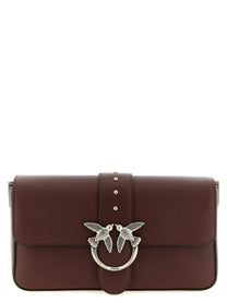 Pinko Love Slouchy Classic Shoulder Bag Red