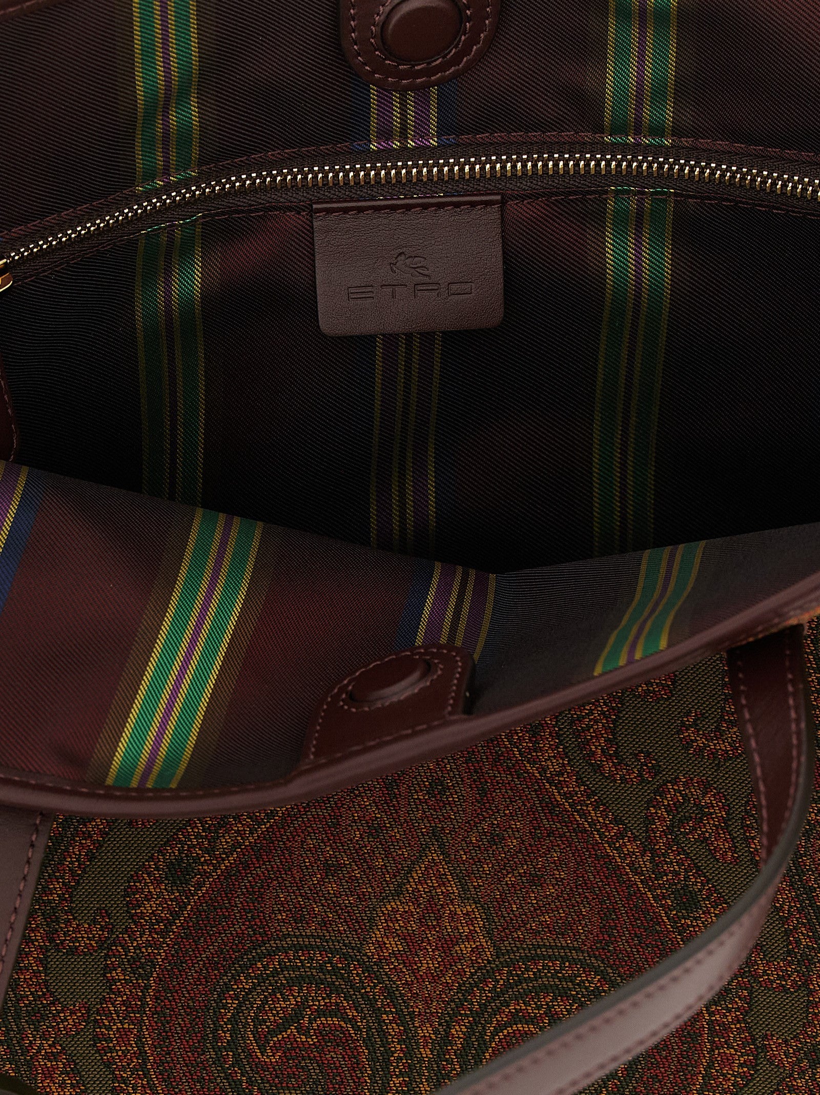 ETRO Love Trotter Large Shopping Bag Gold