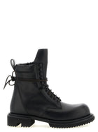 Rick Owens Low Army Gabe Ankle Boots Black