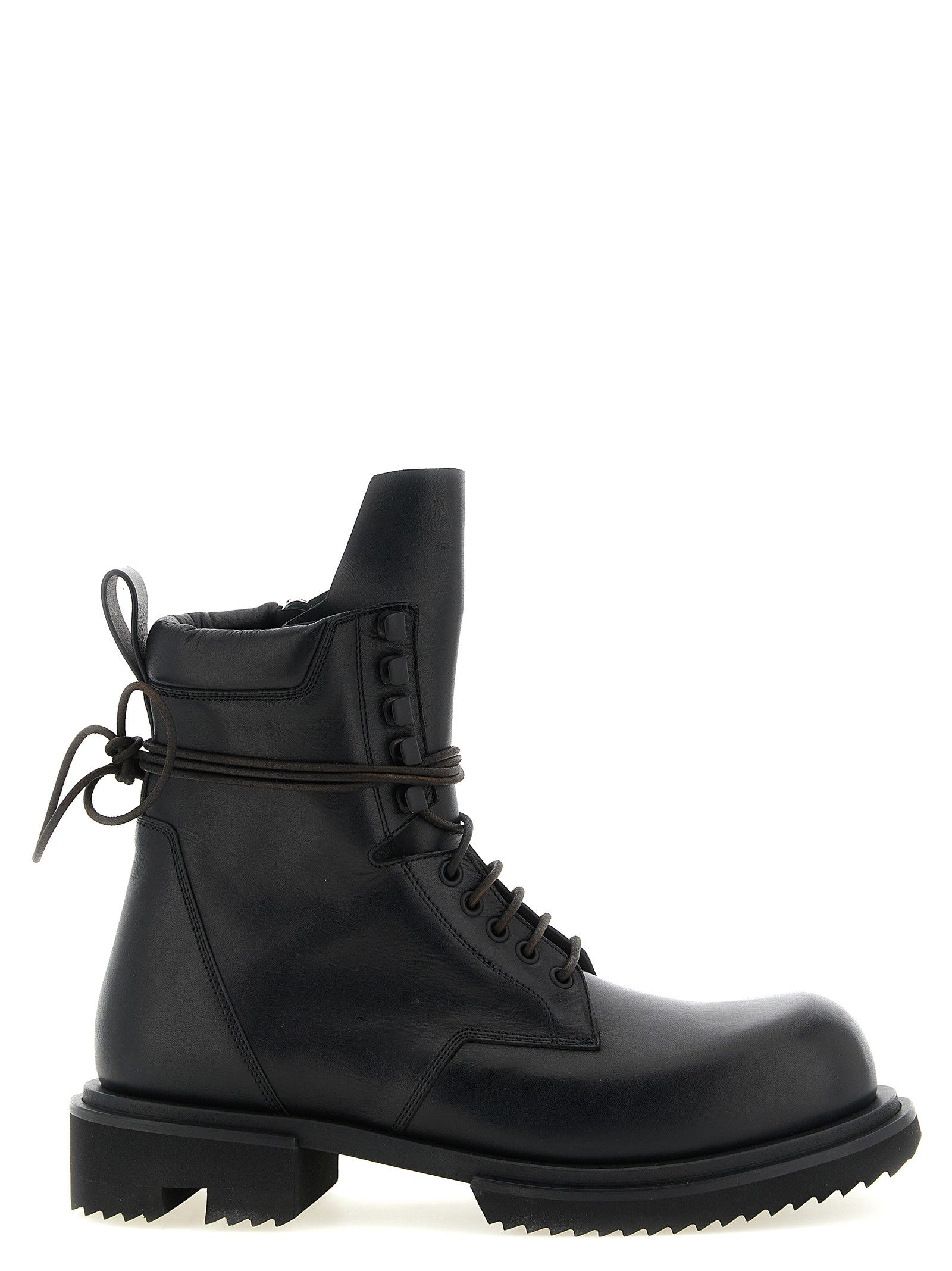 Rick Owens Low Army Gabe Ankle Boots Black