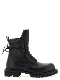 Rick Owens Low Army Gabe Ankle Boots Black
