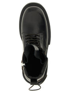 Rick Owens Low Army Gabe Ankle Boots Black, view 4