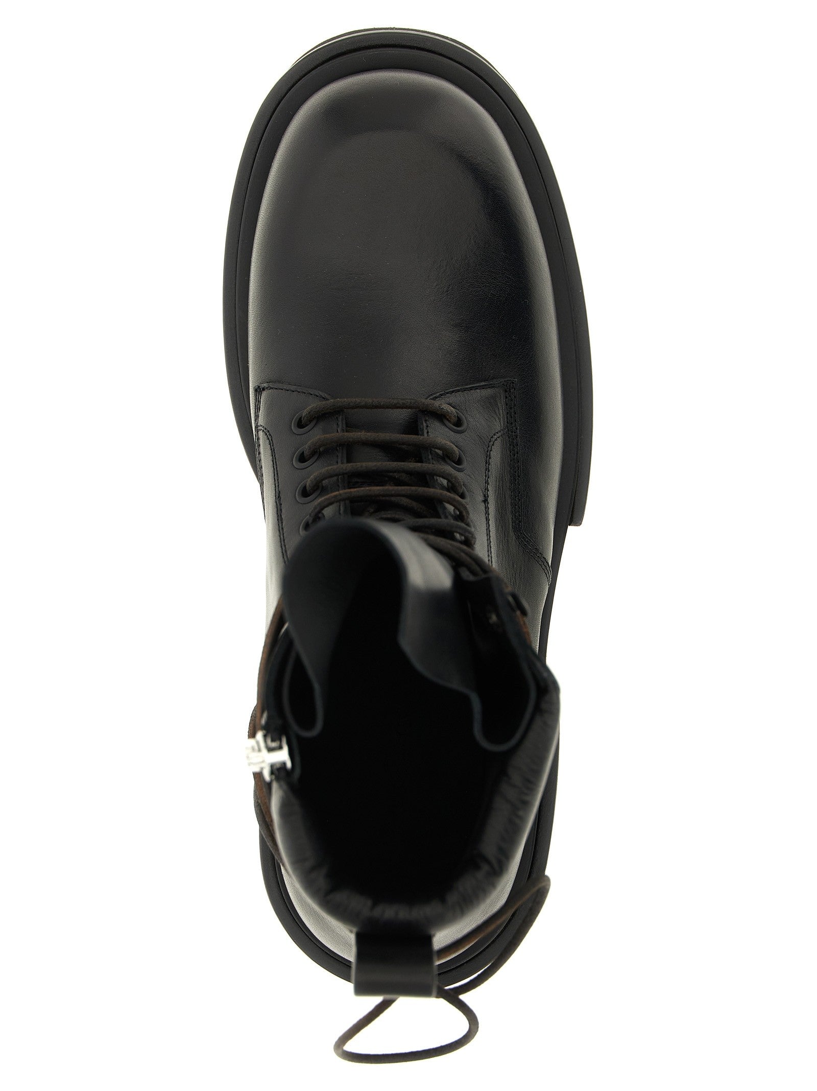 Rick Owens Low Army Gabe Ankle Boots Black