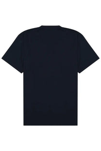 Low brand men’s black cotton t-shirt with short sleeves and simple crew neck design