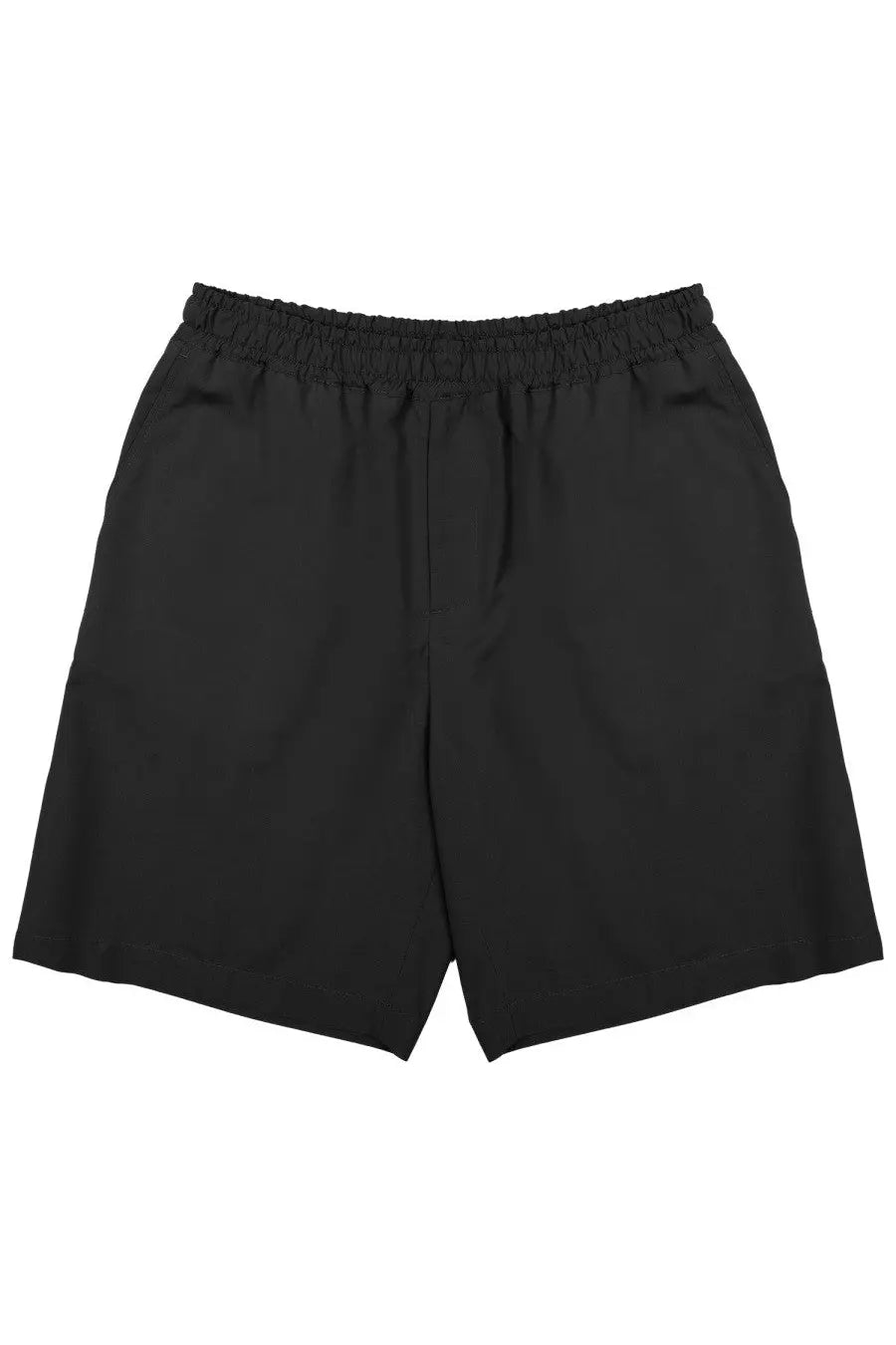 Low brand men’s shorts new george black with elastic waistband and minimalist design in black fabric