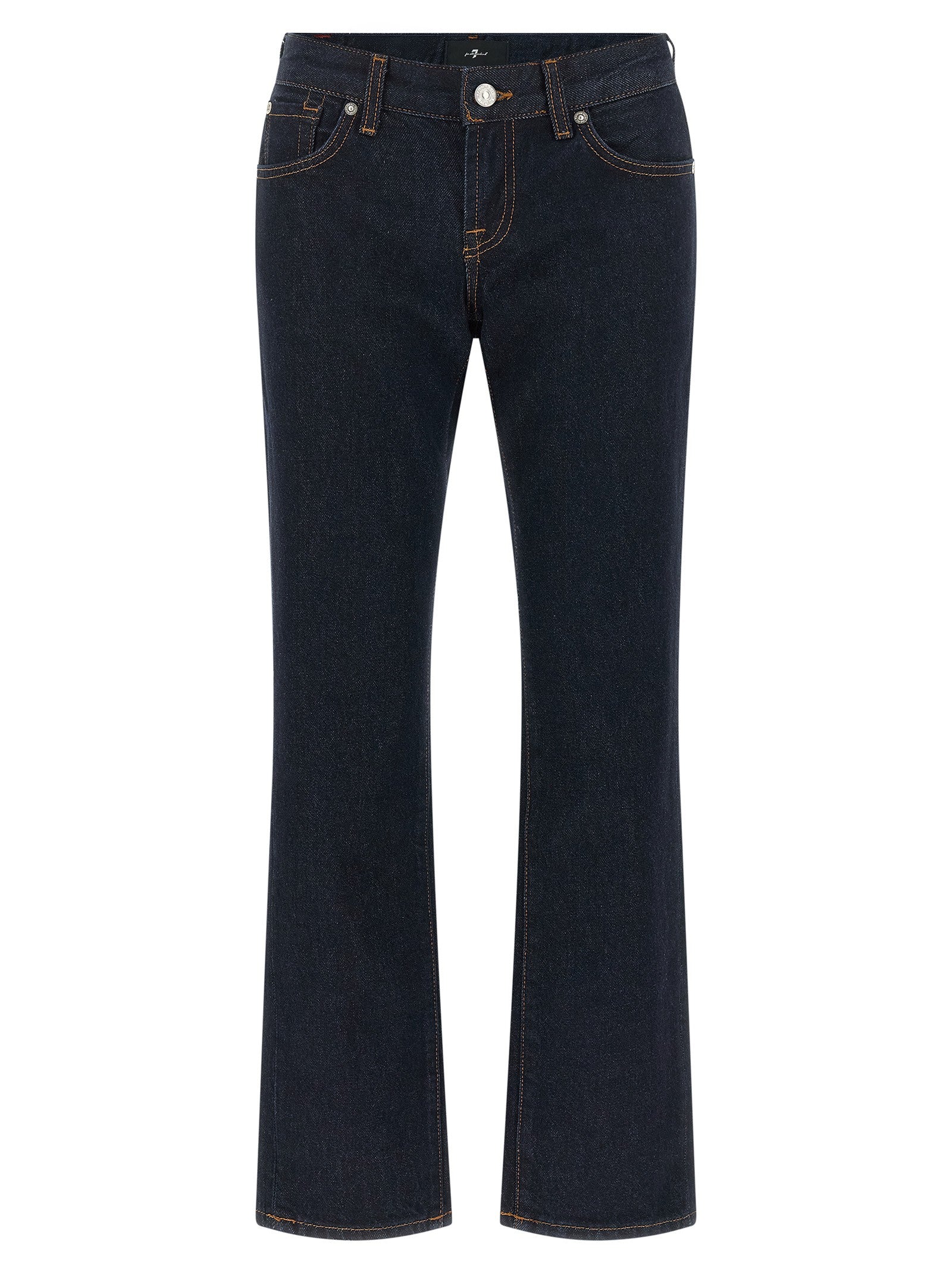 7 For All Mankind Low Cigarette Jeans Blue