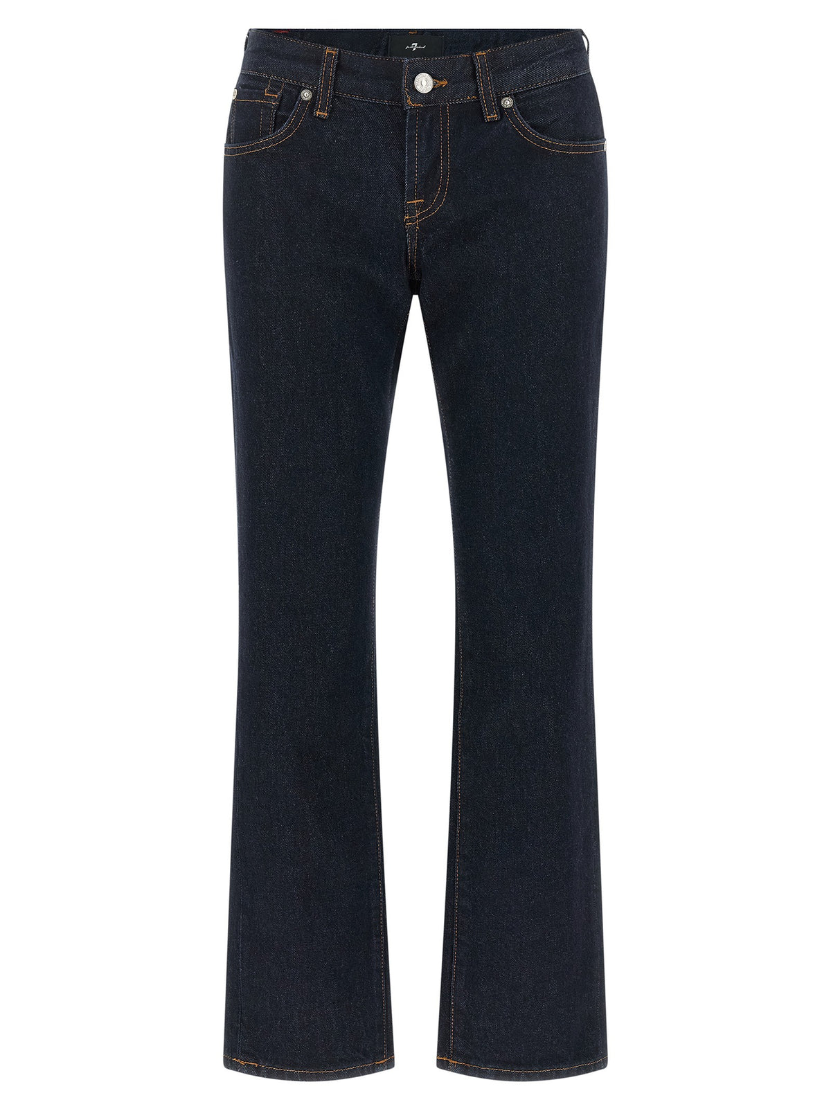 7 For All Mankind Low Cigarette Jeans Blue