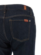 7 For All Mankind Low Cigarette Jeans Blue, view 4