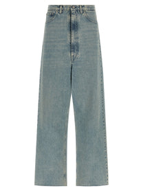 Maison Margiela Low Crotch Jeans Blue