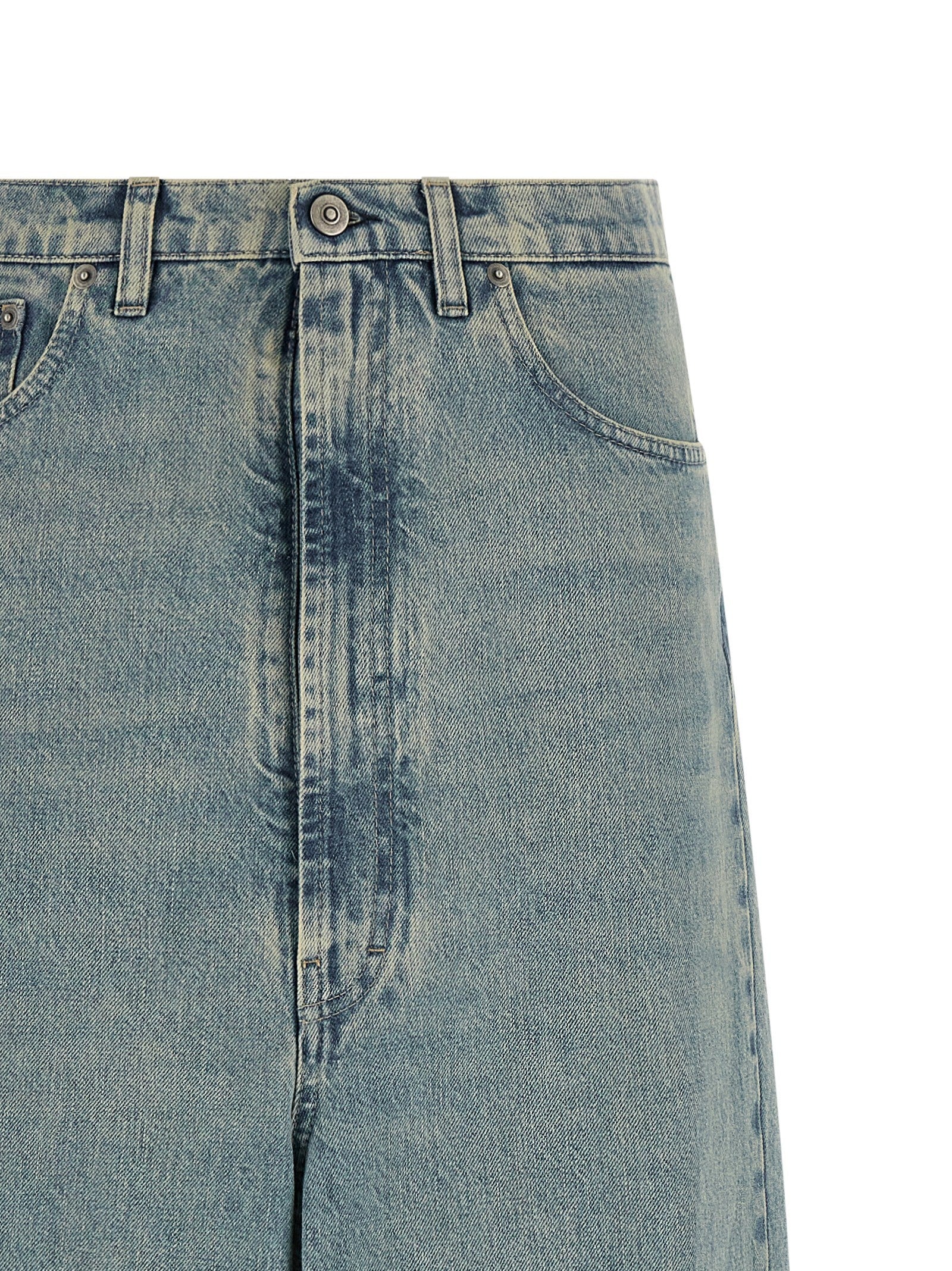 Maison Margiela Low Crotch Jeans Blue