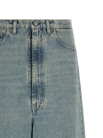 Maison Margiela Low Crotch Jeans Blue