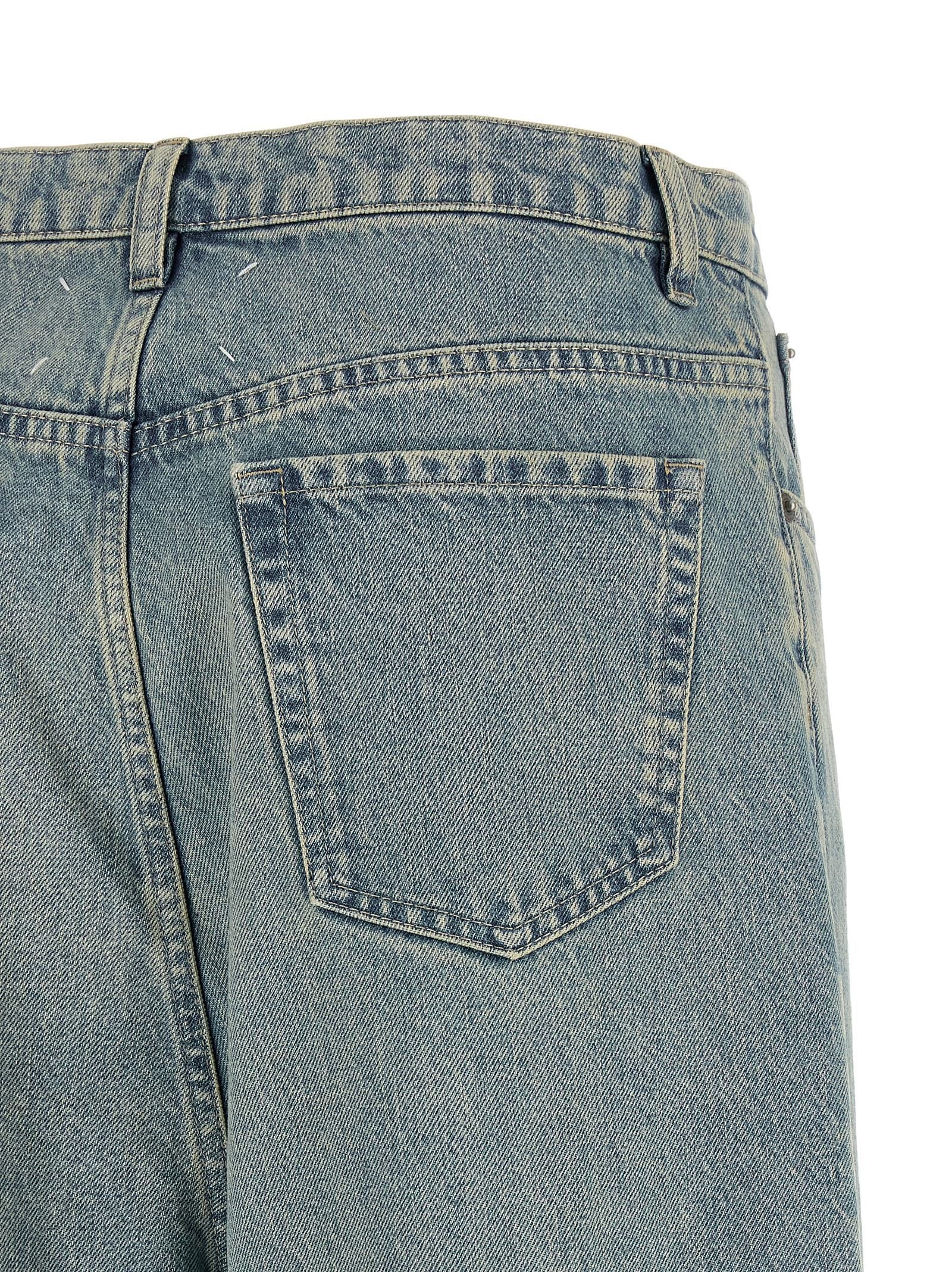 Maison Margiela Low Crotch Jeans Blue