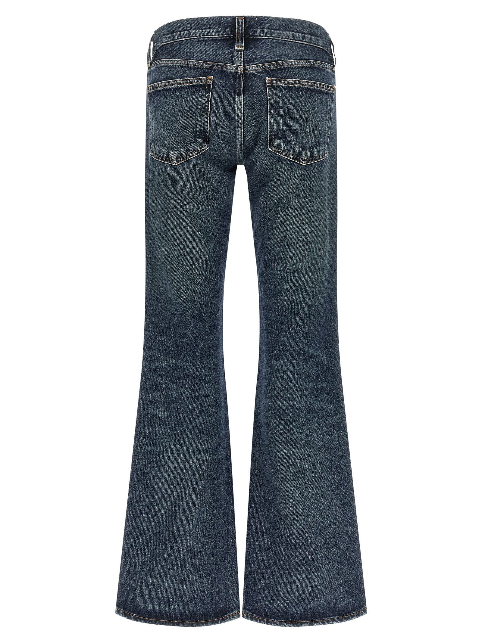 Agolde Low Rise Boot Jeans Blue
