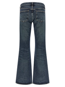 Agolde Low Rise Boot Jeans Blue