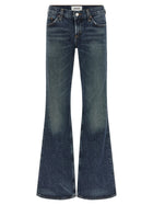 AGOLDE Low Rise Boot Jeans Blue