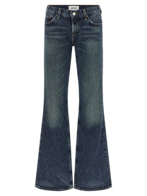 Agolde Low Rise Boot Jeans Blue