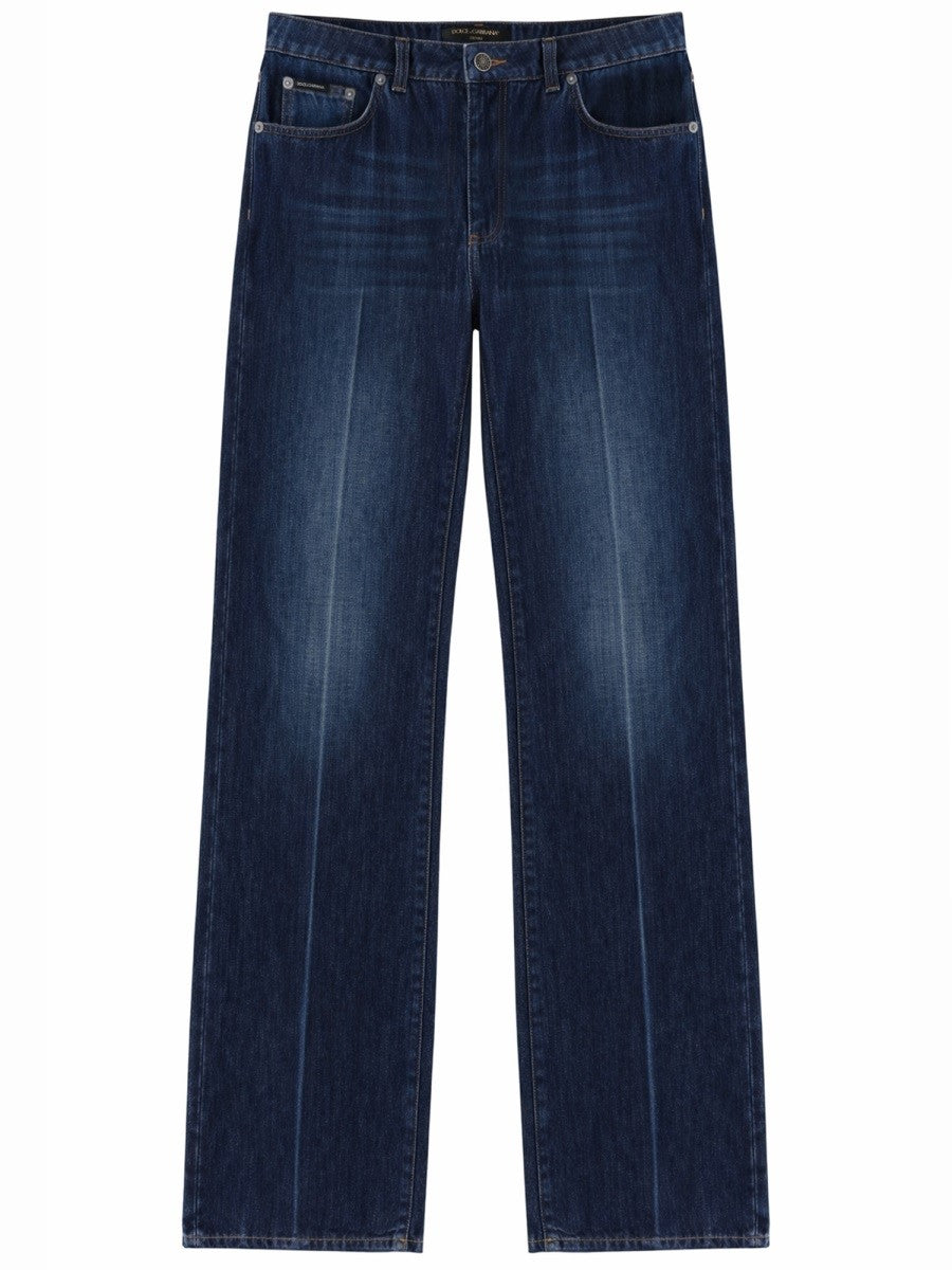 Dolce &amp; Gabbana Women's Low Rise Jeans Blue