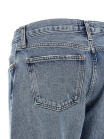 AGOLDE Low Rise Loose Jeans Blue