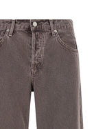 AGOLDE Low Rise Loose Jeans Purple, view 3