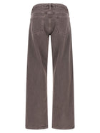 AGOLDE Low Rise Loose Jeans Purple, view 2