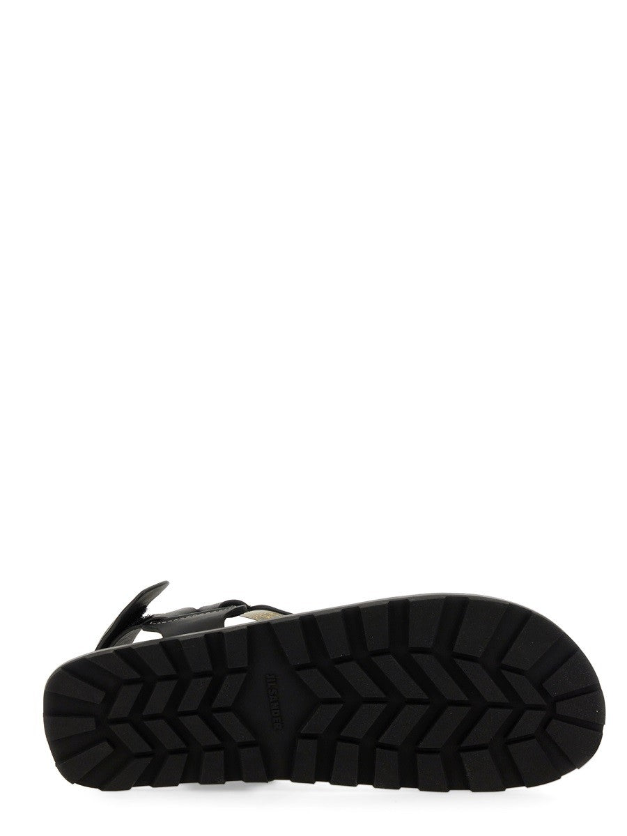Jil Sander Men's Low Sandal Black, view 5