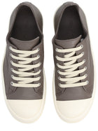 Rick Owens Women's Low Sneaks Sneaker Grey, view 5