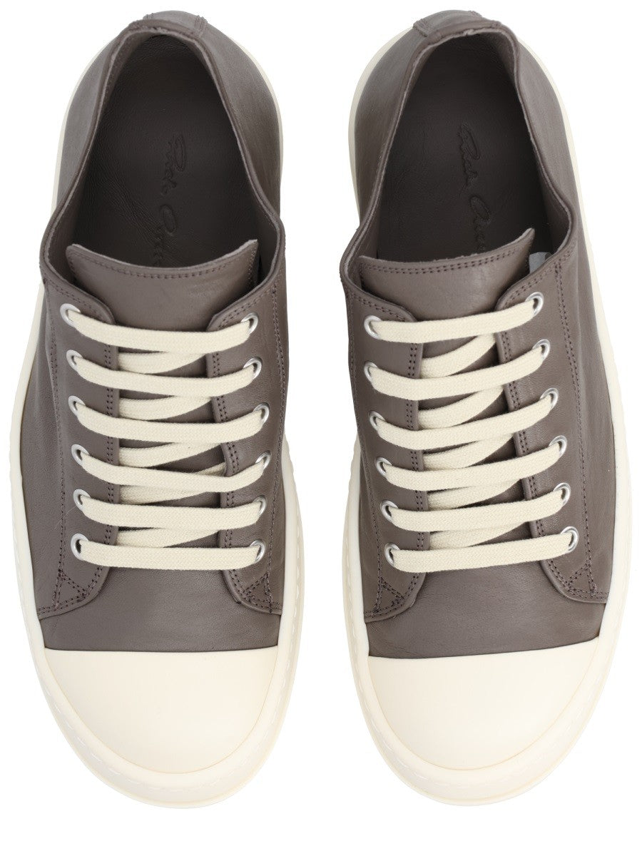 Rick Owens Women's Low Sneaks Sneaker Grey