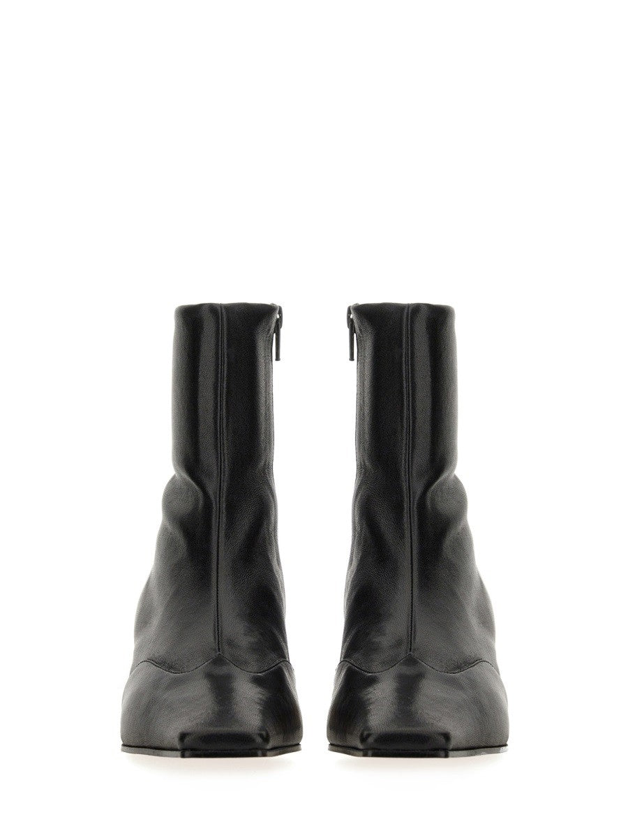 Khaite Women's Low Stretch Boot Nevada Black