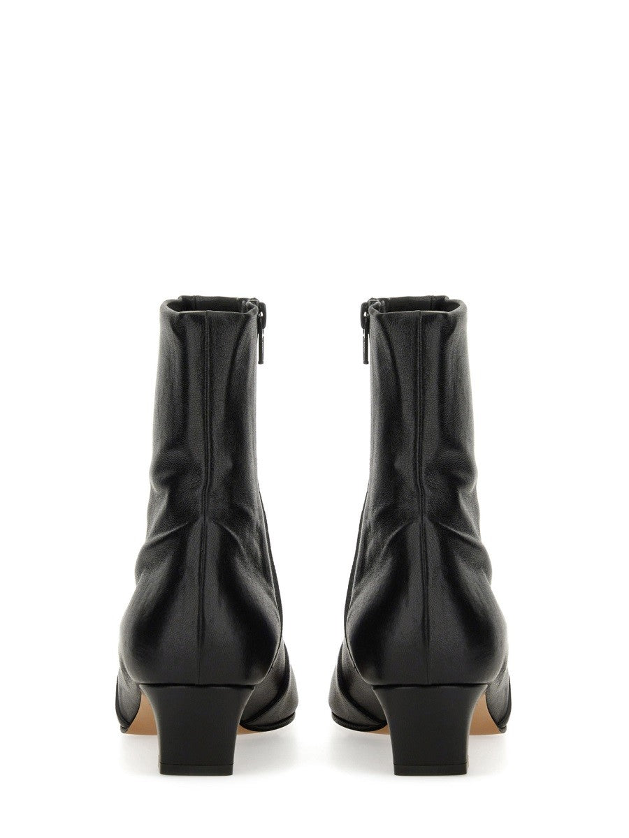 Khaite Women's Low Stretch Boot Nevada Black