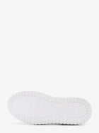 Hogan Women's Low Top Leather Stripes Sneakers White, view 4