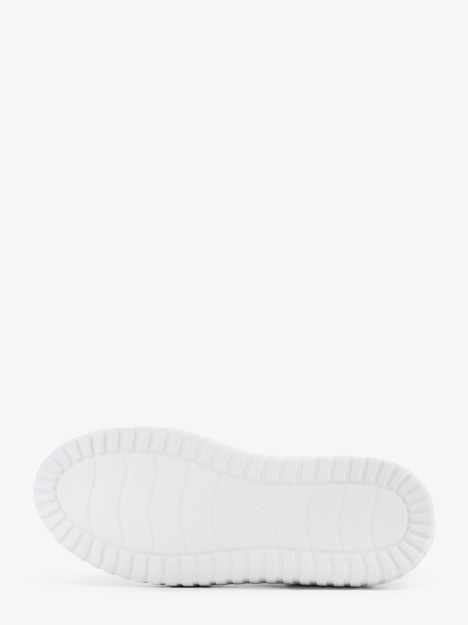 Hogan Women's Low Top Leather Stripes Sneakers White