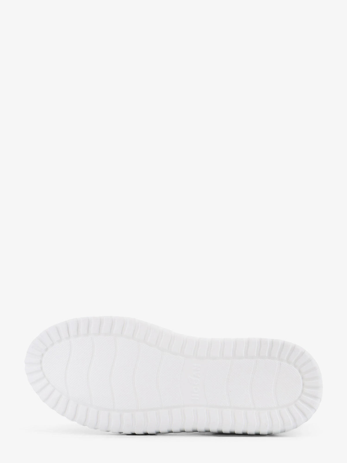 Hogan Women's Low Top Leather Stripes Sneakers White, view 4