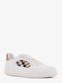 Burberry Men's Low Top Leather Sneakers White