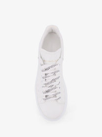 Alexander McQueen Men's Low Top Leather Sneakers White