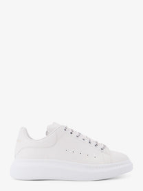 Alexander McQueen Men's Low Top Leather Sneakers White