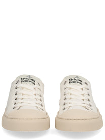 Vivienne Westwood Women's Low Top Plimsoll Sneaker White