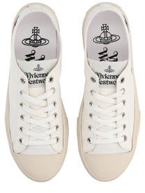 Vivienne Westwood Women's Low Top Plimsoll Sneaker White