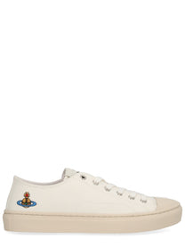 Vivienne Westwood Women's Low Top Plimsoll Sneaker White
