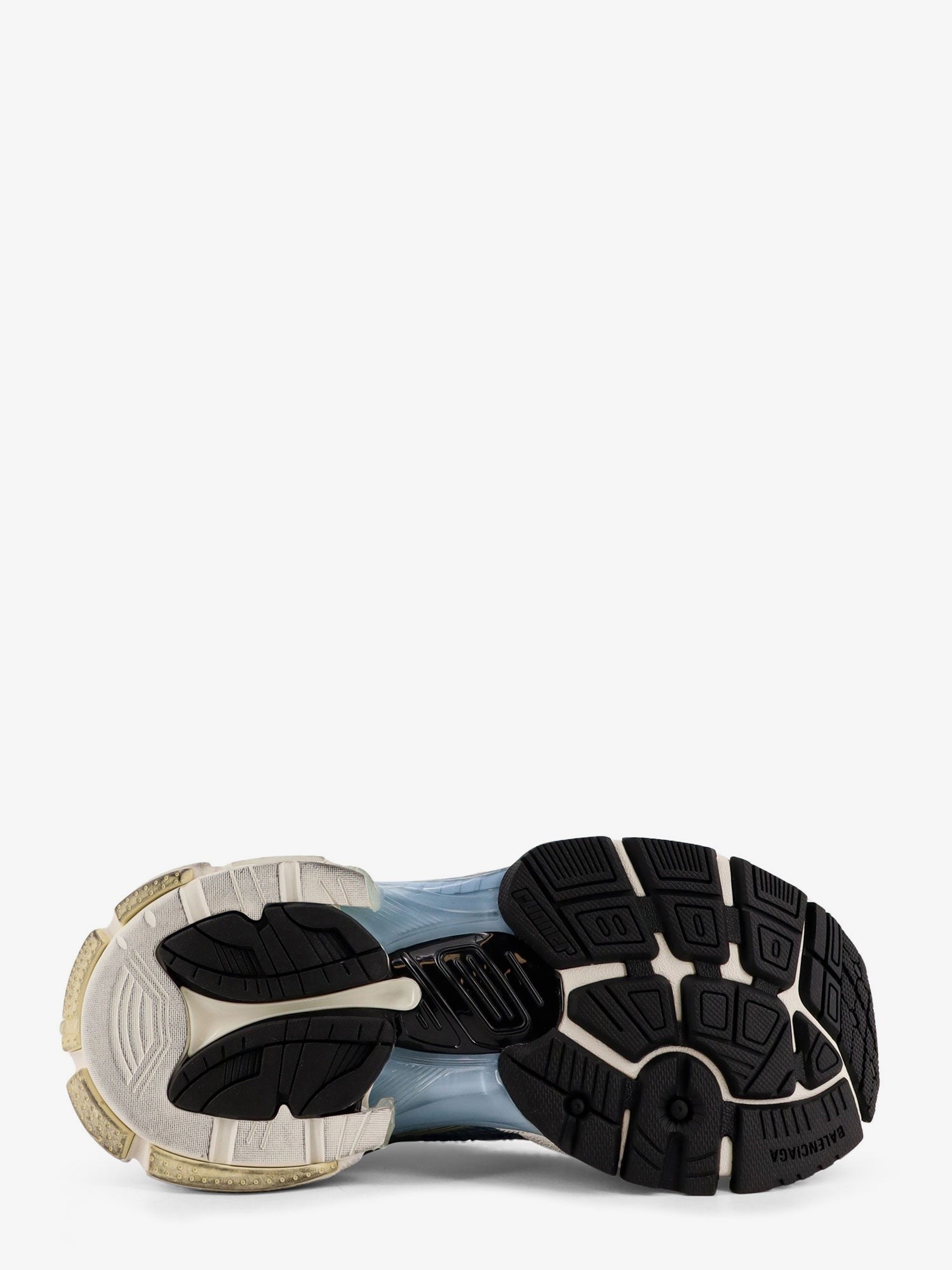 Balenciaga Women's Low Top Runner Mesh Sneakers Blue
