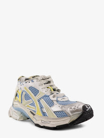 Balenciaga Women's Low Top Runner Mesh Sneakers Blue