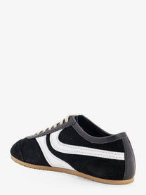 Dries Van Noten Women's Low Top Suede Sneakers Black