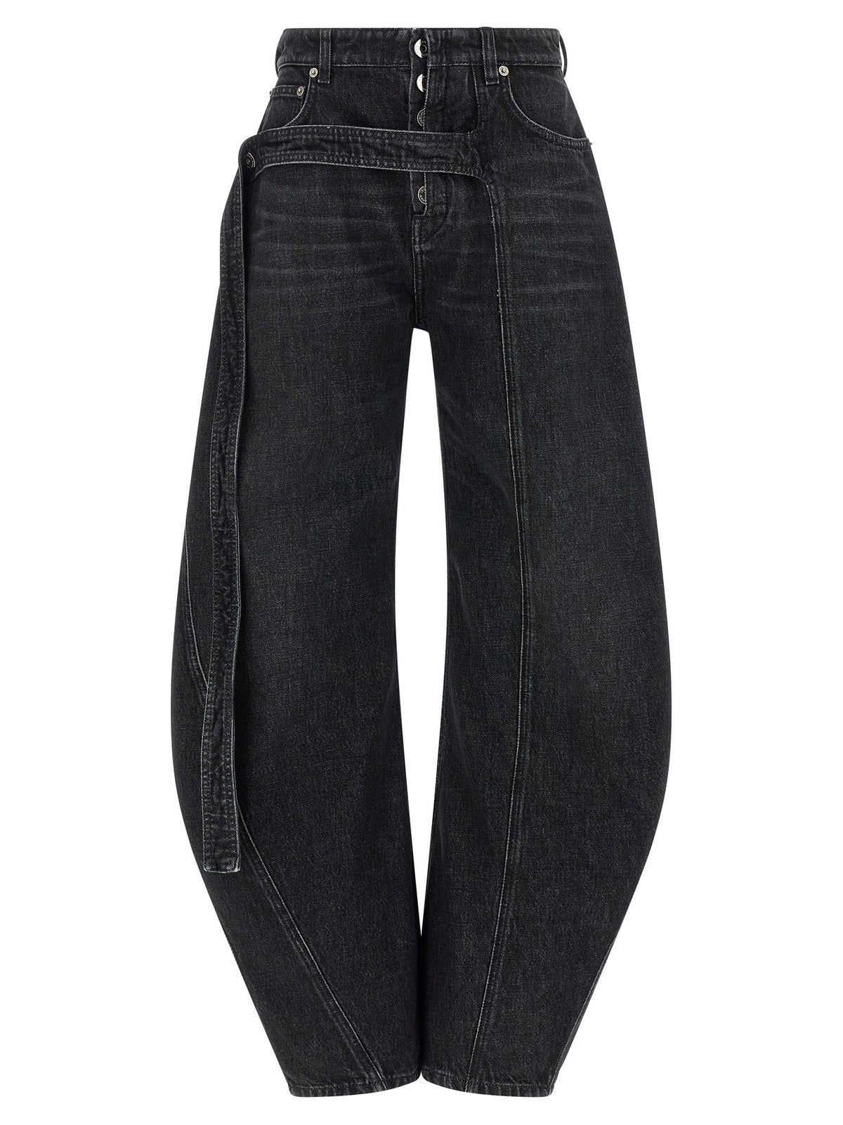 Jean Paul Gaultier Low Waist Jeans Black