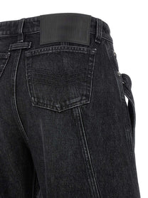 Jean Paul Gaultier Low Waist Jeans Black