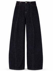Sportmax Women's Low Waist over Pants Blue