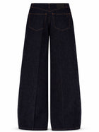 Sportmax Women's Low Waist over Pants Blue, view 2