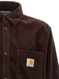Carhartt Wip Loyde Shirt Brown, view 3