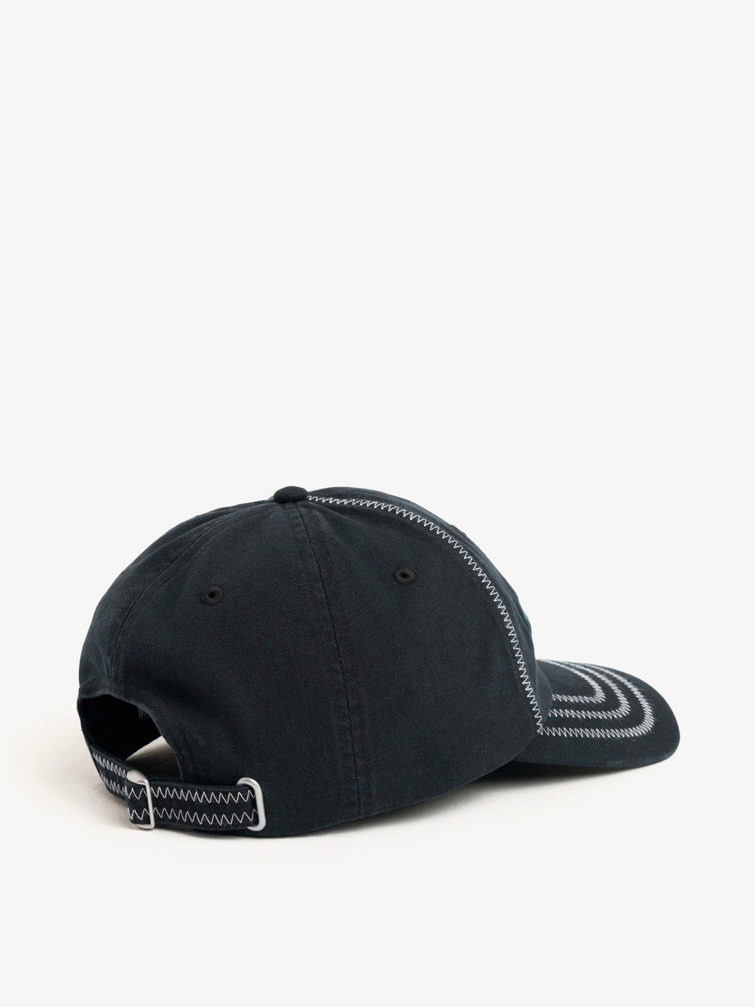 Stussy Men's LP Oval Star Cotton Baseball Hat Black
